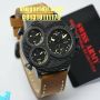 SWISS ARMY SA2178 Triple Time Black Brown Leather