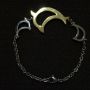 T02-023 Gold Dolphin Bracelet 
