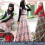 Maxi Dress  - SC2172 Burberry Hijab Set 
