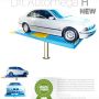 Hidrolik CARLIFT untuk Bisnis Cuci Mobil Anda