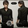 Kemeja Korean Style, Avail Black