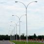 lampu penerang jalan umum , CT PJU 2X10W  high power  LED , MURAH DAN BERGRANSI .