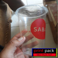 Sablon/Cetak Logo Gelas Thai Tea/Kopi (GELAS CUP KERTAS) 6.5oz