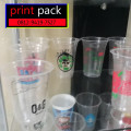 Sablon/Printing GELAS Thai Tea (GELAS CUP PLASTIK OVAL PP)12oz 8gram