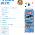 air duster moisture Spray crc 05185,pembersih hembusan udara bersih