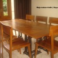 Meja makan Jati Antik