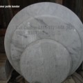 Meja marmer bundar diameter 70cm