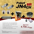 PAKET JN4CH DVR JUAN 4 CH HDD Sony-HDIS Harga Murah & Pemasangan Area Sby