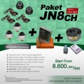 PAKET JN8CH DVR JUAN 8 Channel HDD EFFIO Gen-02 Harga Murah