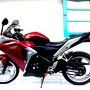 Dijual Cepat!!! Motor CBR 250 thn 2012 non ABS Merah