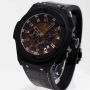 Hublot King Black Dark Brown Leather