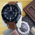 EXPEDITION E6656 Black Case Brown Leather