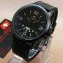 SWISS ARMY CH1128 BLACK leather list gray ORIGINAL