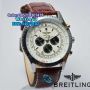BREITLING LEATHER BROWN FOR MEN