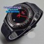 SWATCH Rubber Shinner Black Red