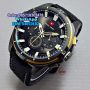 SWISS ARMY Canvas 6068 Black List Yellow for Men