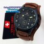 SWISS ARMY SA4121 (BRBL) Brown Leather