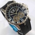 Roger Dubuis 2456 DT Black Rubber Automatic