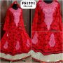 Baju Pesta Sari India Brokat FS1221 + Jilbab