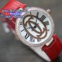 CARTIER Diamond Circle Leather for Ladies