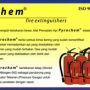 Carbon Dioxide Fire Extinguisher CO2 Pyrochem 2,3kgs
