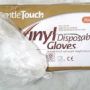 Gentle Touch Vinyl disposable gloves,sarung tangan non latek