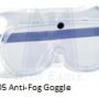 Anti Fog Goggle NP105,Safety Goggle Anti Fog