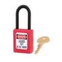 Dielectric Thermoplastic Safety Padlock 406RED,gembok keselamatan merah 406