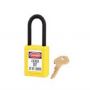406 Dielectric Thermoplastic Safety Padlock 406YLW