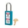 Thermoplastic Safety Padlock 411TEAL