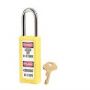 Thermoplastic Safety Padlock 411YLW
