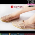 Sepatu Wanita Import - Red Wine Y805-6 Khaki