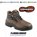 Distributor Sepatu Safety Shoes KRUSHERS FLORIDA Brown 216159 &ndash; Distributor Sepatu Safety Shoes