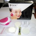 Pink Skinner Alat Pembersih Kulit Wajah Beauty Korea Set Cegah Flek Hitam