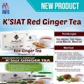 kk K'siat Red Ginger Tea teh hitam teh hijau meniran jahe merah halal kesehatan