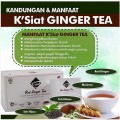 kk K'siat Red Ginger Tea teh hitam teh hijau meniran jahe merah halal kesehatan