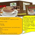 KOPI RADIX IQ coffe cofe herbal alami stamina kesehatan obat otak herb