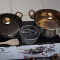 OX-933 Panci Oxone Eco Cookware Set terlaris ready sendok spatula murah bergaransi