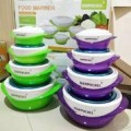 Happycall Food Warmer Container Murah wadah Makanan Tuper Ware 4Pc Stainlees