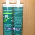 dow corning 736 heat resistant sealant,silicone red dc 736