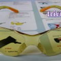 Kaca mata King'S ky 218F,safety eyewear amber glass king ky218F,