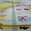 Kaca mata King'S ky 218F,safety eyewear amber glass king ky218F,