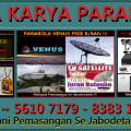 Ahli Pasang Parabola Venus System DISTRIBUSI / MA TV Area JAKARTA