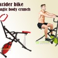 Excider Bike Xbike 2in1 Body Crunch Horse Rider Speda Olahraga Bisa Di Lipat