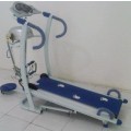 Treadmill 6 Fungsi Alat Olahraga Gym Pembentuk Otot Jaco Papan Lari Murah