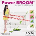 Power Broom Sapu Listrik Otomatis Bolde Super Praktis Pembersih Lantai Karpet Twister
