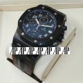 jam AUDEMARS PIQUET LEATHER CRONOGRAPH BLACK