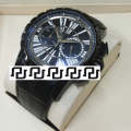 JAM Roger Dubuis Horloger Black Leather Cronograph For Man