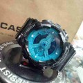 jam G-Shock GA-110 Black Blue Tosca Dial