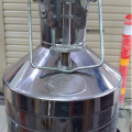 bejana stainless steel ,bahan bakar migas bbm spbu kap 10liter